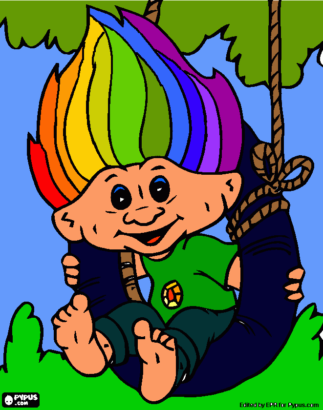 Omalovánka terka v gumě