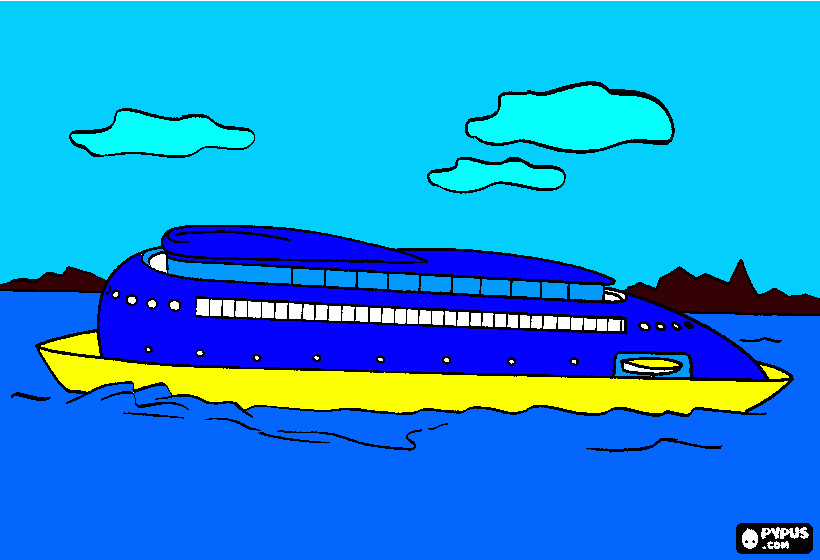 Omalovánka Titanik