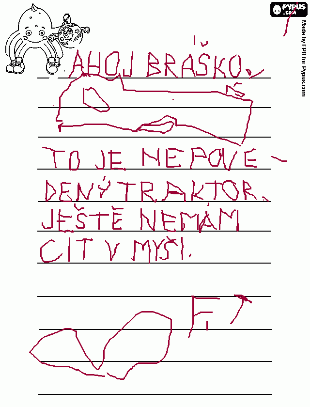 Omalovánka to dole je srdíčko