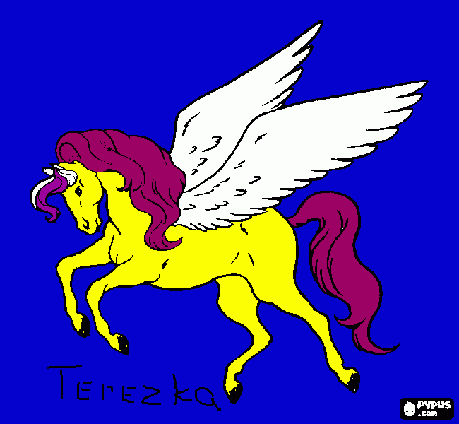 Omalovánka to sem malovala