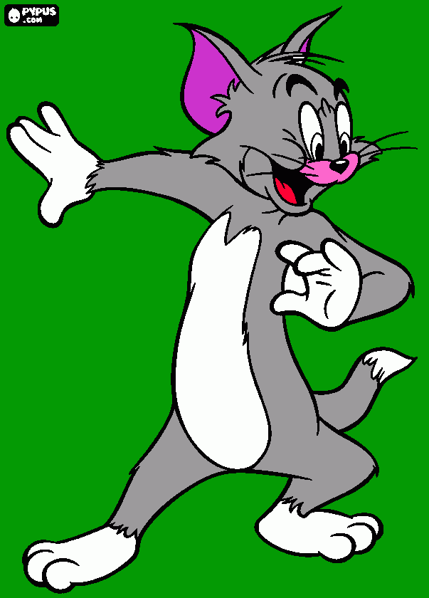 Omalovánka Tom a Jery