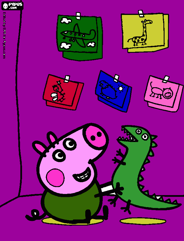 Omalovánka Tomik a disaurus