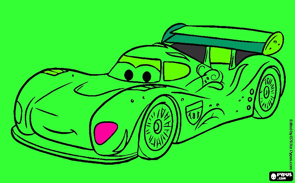 Omalovánka Toník ti vybarvil autíčko :)