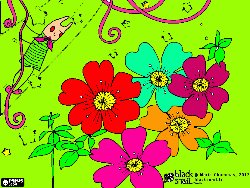 Omalovánka trpaslíček