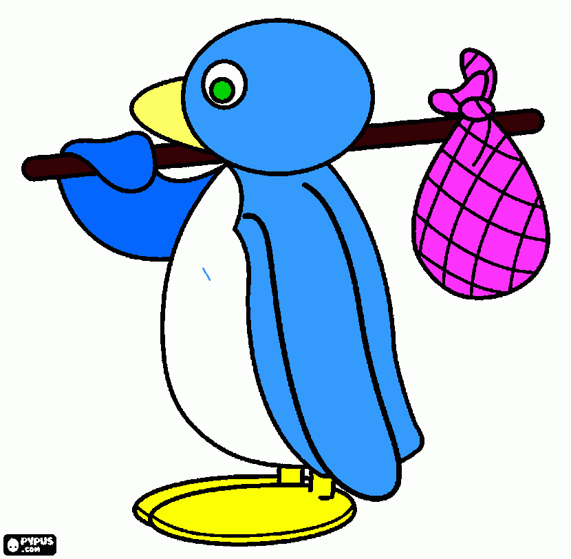 Omalovánka tucnak pro zdravi