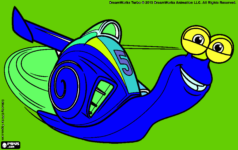 Omalovánka turbošnek