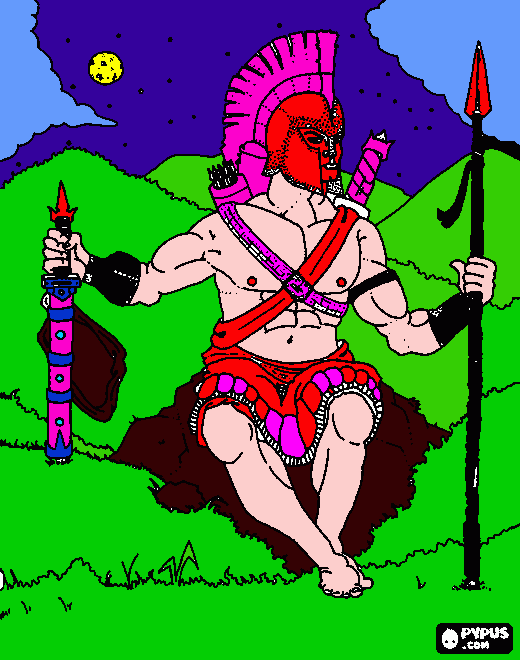 Omalovánka valecnik