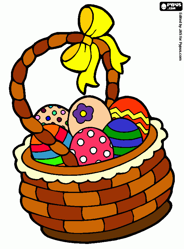 Omalovánka velikonoční pondělí