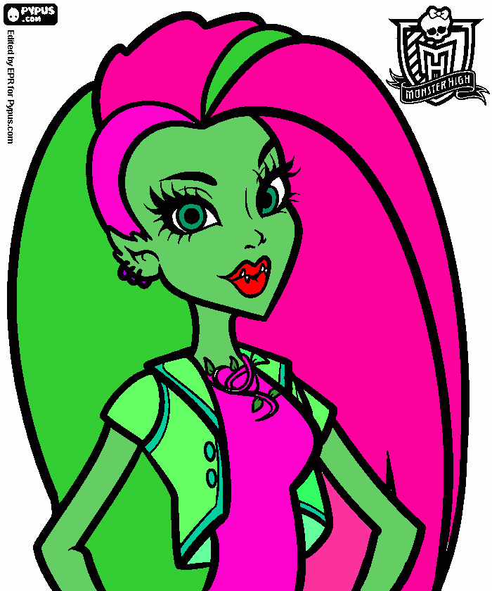 Omalovánka Venus McFlytrap