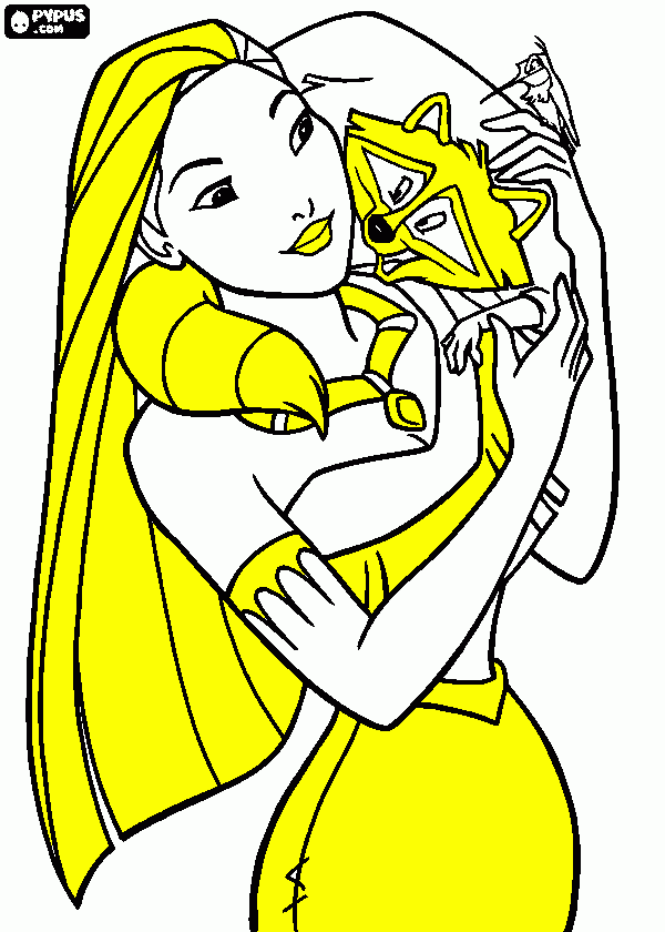 Omalovánka  verunka  zo