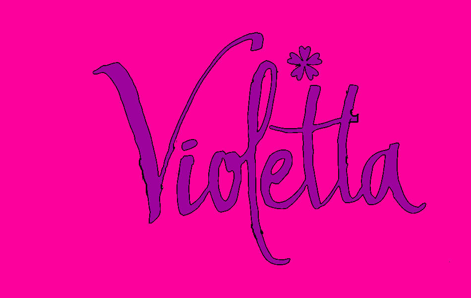 Omalovánka VIOLETTA