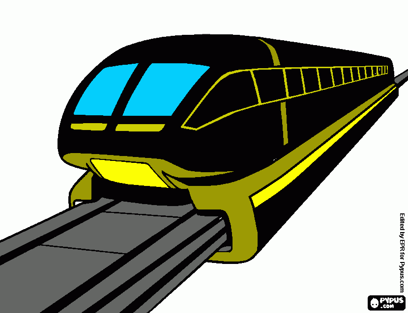 Omalovánka VIP Maglev