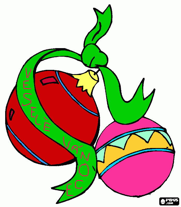 Omalovánka VÁNOČNÍ PŘÁNÍ