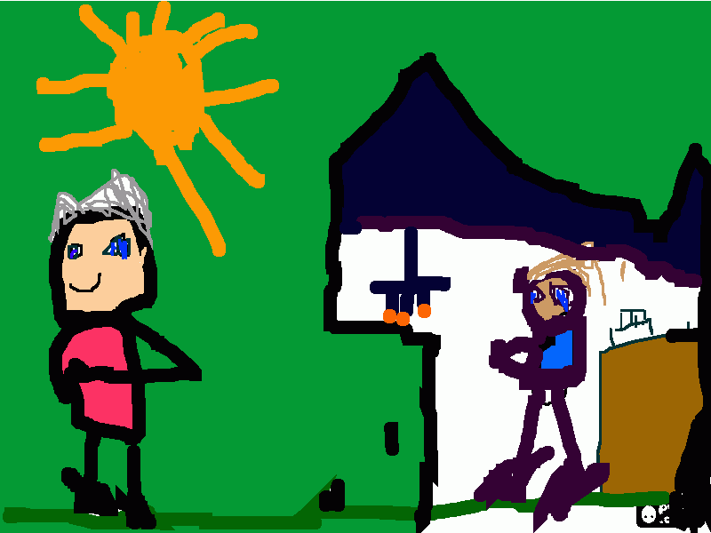 Omalovánka vánoce babička míla