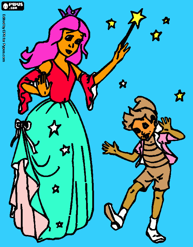 Omalovánka Vílí hůlka