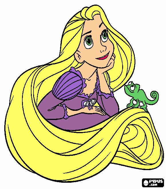 Omalovánka ZLATO VLáSKA