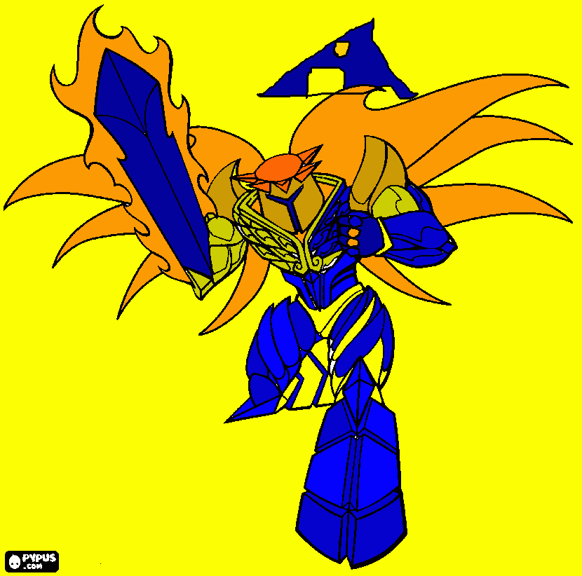 Omalovánka zlatý gormit