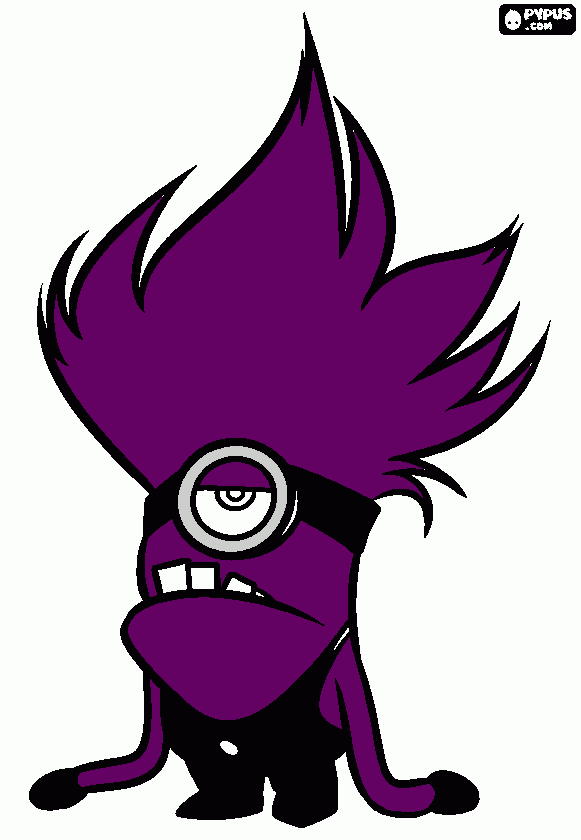 Omalovánka zly mimon 5x41