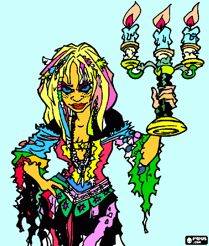 Omalovánka Zmalovaná