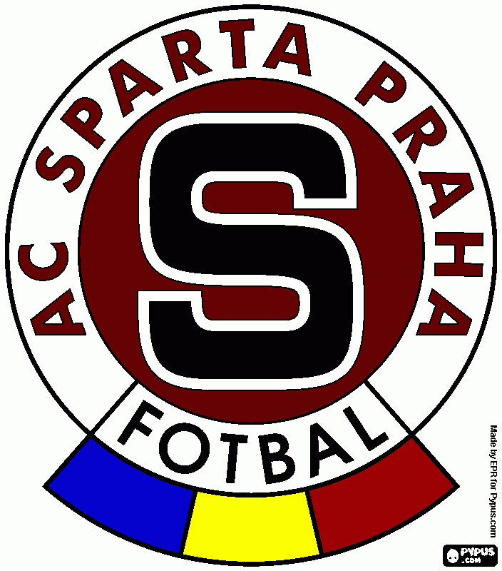 Omalovánka Znak Ac Sparta Praha 