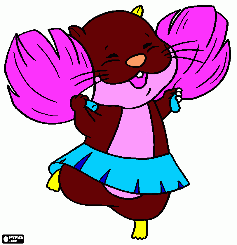 Omalovánka zuzu mamster