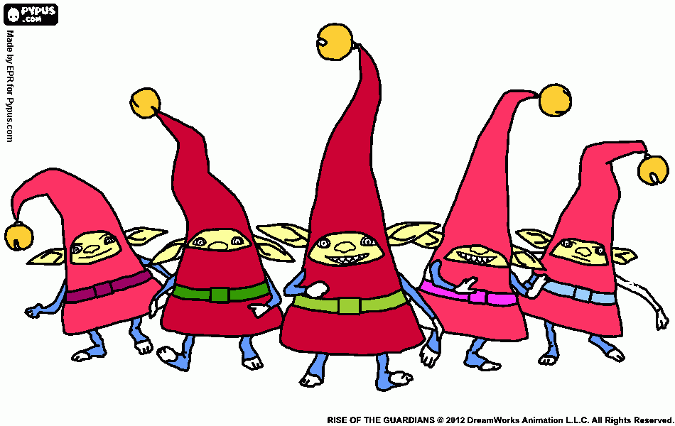 Omalovánka Zvoncekovia