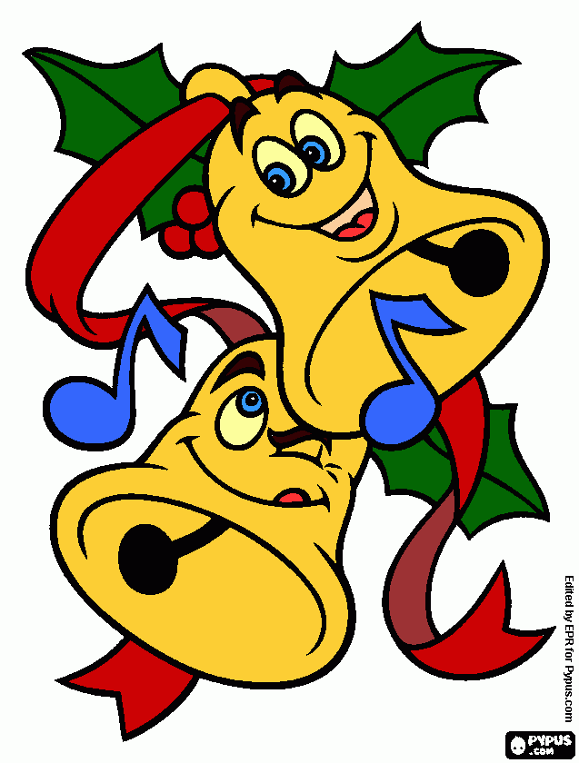 Omalovánka Zvonečky ha,ha