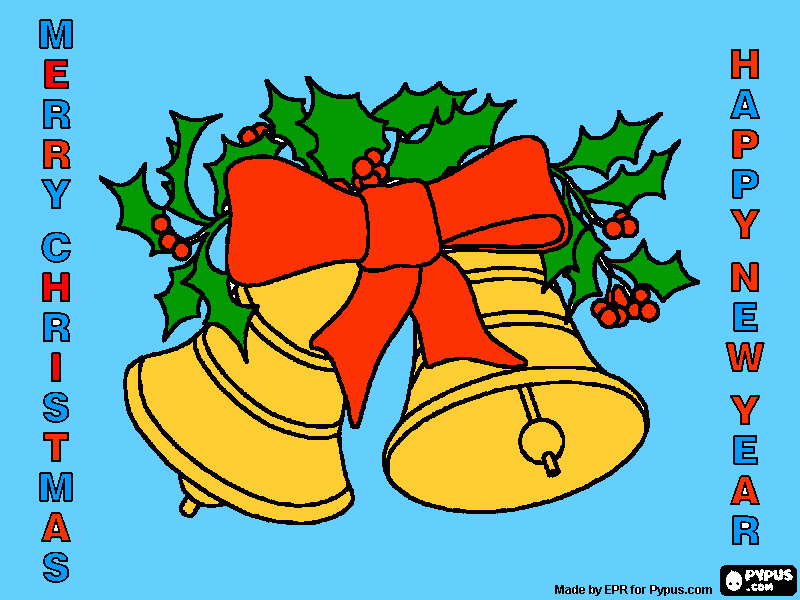 Omalovánka zvonečky