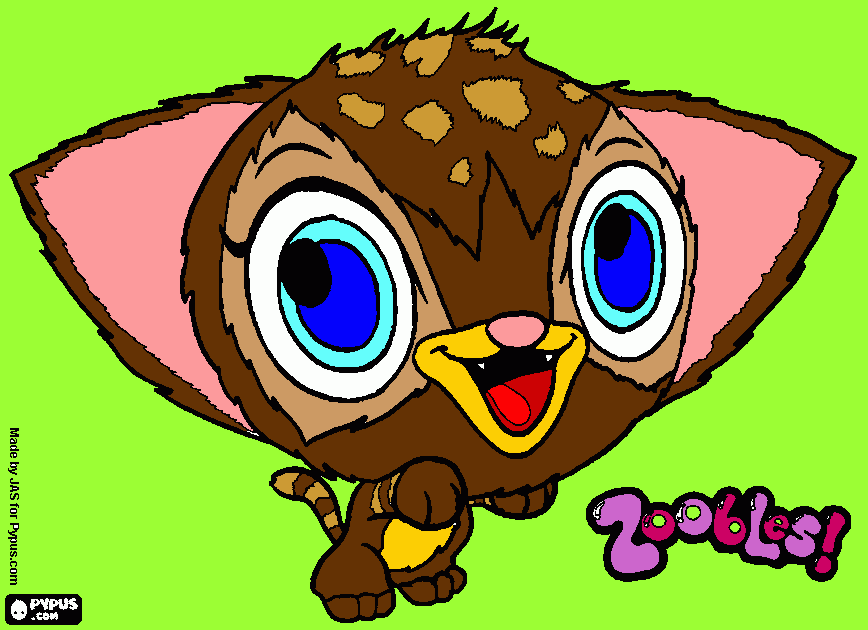 Omalovánka čauky mňauky